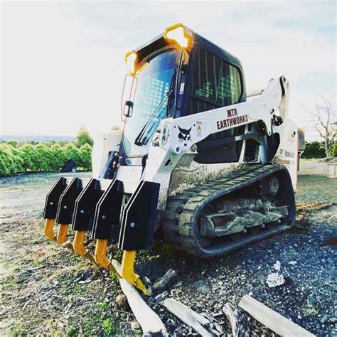 skid steer ice scarifier|himac ripper scarifier for skidsteer.